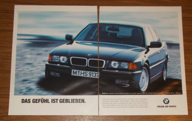 Seltene Werbung BMW 7er - Das Gefühl ist geblieben 1995