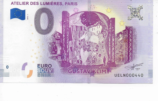 Billet 0 Euro 2018-1 Attelier Des Lumieres- Paris