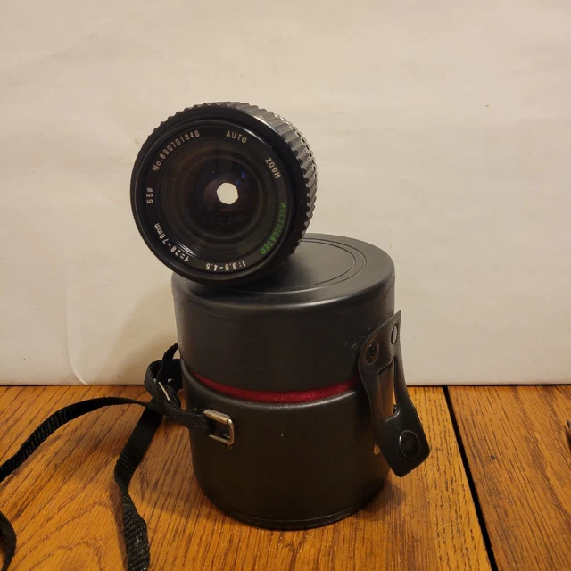 LENTE ZOOM SEARS MODELO 202 28-70 mm 1/3.5- 4.5 MULTI RECUBRIMIENTO y Estuche