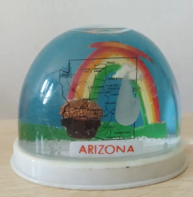 Souvenir Bola de nieve vintage Arizona Estados Unidos
