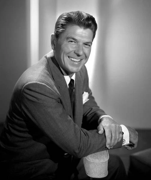 RONALD REAGAN HOST Of TV Drama General Electric Theater 3 Old TV Photo