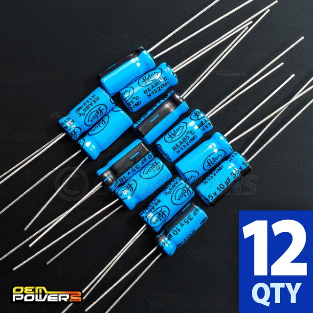 Kit Condensatori Elettrolitici Per ReCap Scheda Madre Amiga (Tutti I - Foto 12