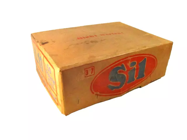 Sil Karton Verpackung Reklame Henkel & Cie. A.-G. Düsseldorf 26x20x50 um 1930