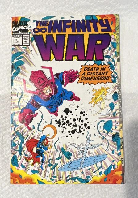 Comic Book - The Infinity War #3 - Aug 1992 - Marvel Comics