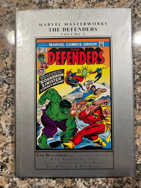 The Defenders Marvel Masterworks vol 2 Hardcover HC MMW - OOP - Comics Hulk
