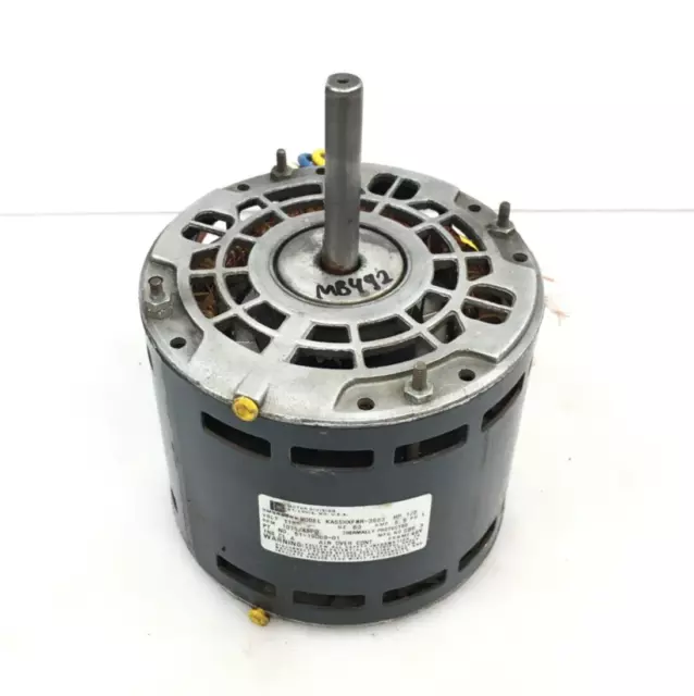 EMERSON KA55HXFWR-3683 Blower Motor 1/2 HP 1075 RPM 4SPD 115V 60Hz 1PH  #MB492