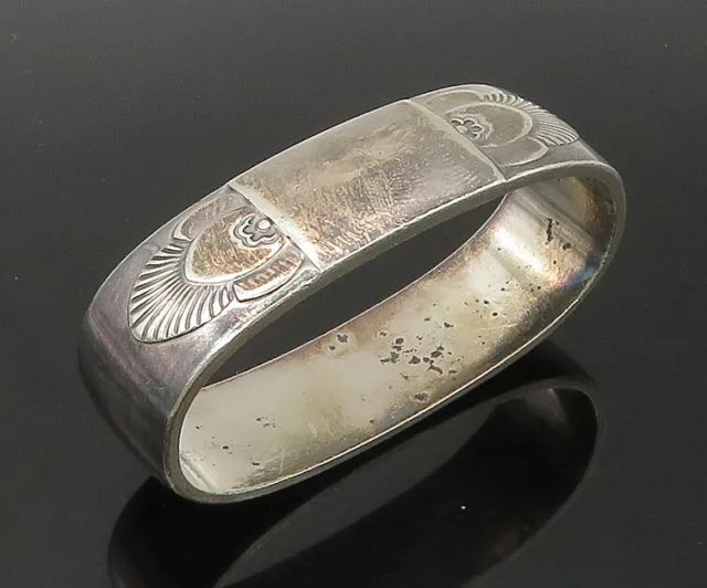 GEORG JENSEN DENMARK 925 Sterling Silver - Vintage Shiny Napkin Ring - TR3104