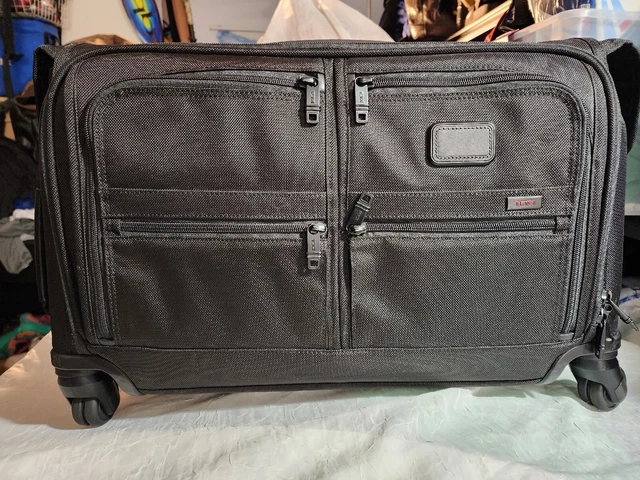 Tumi 022038D2 Alpha 2  Garment Bag - 4 Wheeled Carry- EUC . *RARE*