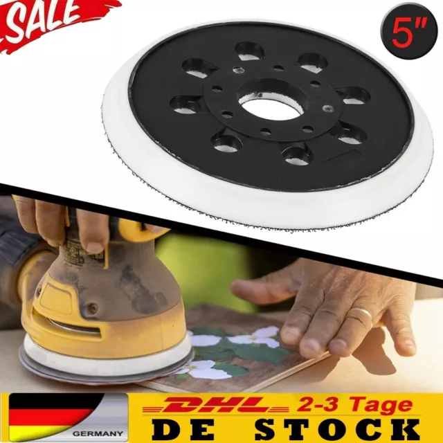 Ø125Mm Klett Schleifteller Schleifplatte Für-Bosch Pex 220 Ae Gex125-1Ae Skil De