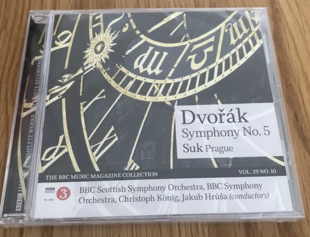 Dvorak Symphony No 5 Cd Suk Prague From The Bbc Music Mag Coll Vol 29 No 10
