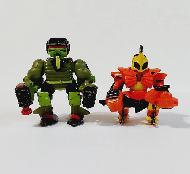 Vintage Galoob Micro Machines Z-Bots PLEXUS RANTOR 2" Collectible Toy Figures