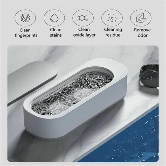 Nettoyeur à Ultrasons, 360ml 18W Pour Le Nettoyage De Bijoux, Lunettes