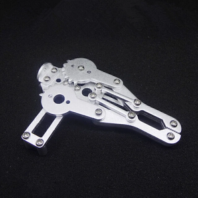 Aluminum Heavy-Duty Clamp Claw Hand & Servo Gripper For Arduino Medium Servo