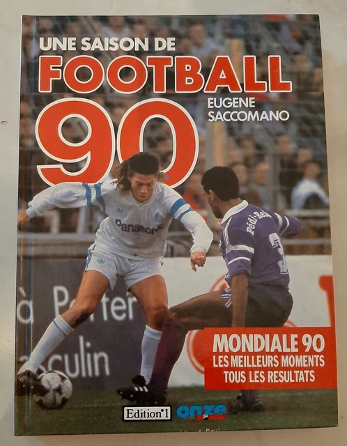Livre De Sport Et Photographie : Une Saison De Football 84 – Eugène Saccomano (signé)
