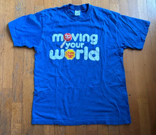 CHUPA CHUPS T-shirt 50 anni da collezione tgS maglietta maglia moving your world