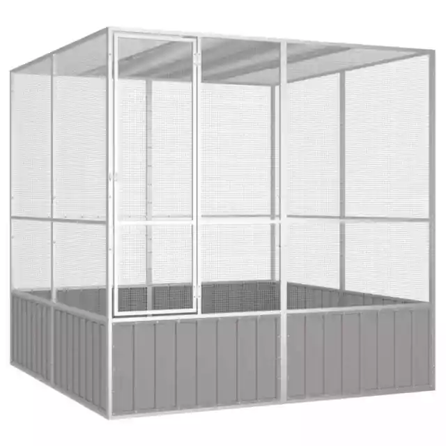 Bird Cage  Bird Aviary All-in- Ventilated Large Parrot Cage for Budgie  S4S2