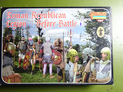 Grappe De Figurines 1/72 Strelets M033 - Auxiliaires Romains Avant La Bataille - Occasion Comme Neuf