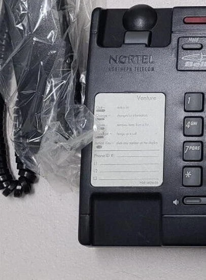 TWO-pak New Un-used Nortel Venture Paper Over Lay under handset, Quit, Changeetc
