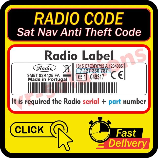 TRAVELPILOT RADIO CODE nx mca mk4 lsrns hs blaupunkt mca2 satnav cd fx