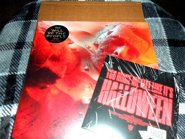 Rare Coloured Vinyl Album  Record .. Muse Will Of The People Plus Rare 7" Vinyl