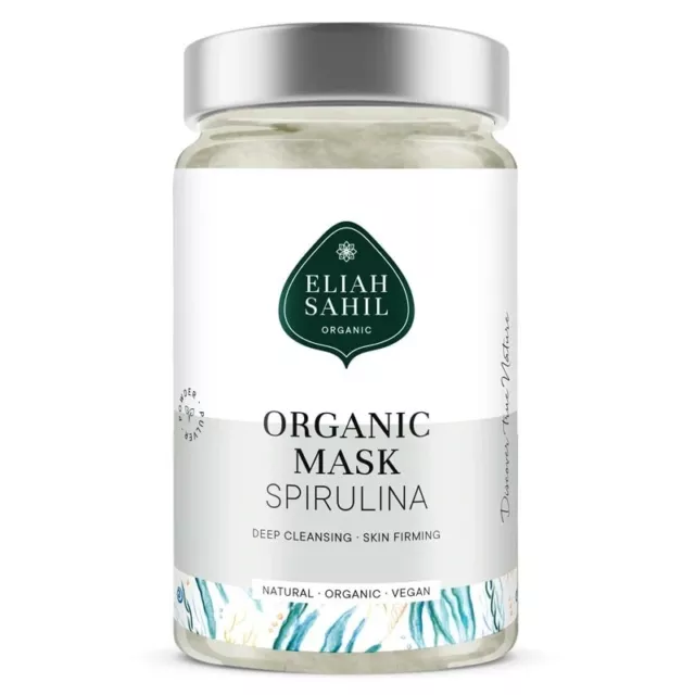 Eliah Sahil - Bio Organic - Gesichtsmaske Spirulina. 100g