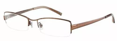 Jones New York Eyeglasses J610 Brown :: DEMO LENS