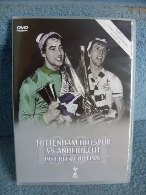 1984 UEFA Cup Final Tottenham Hotspur v Anderlecht   DVD   ** NEW & SEALED **