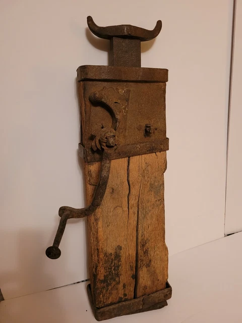 Antique 1791 Working Conestoga Wagon Jack!