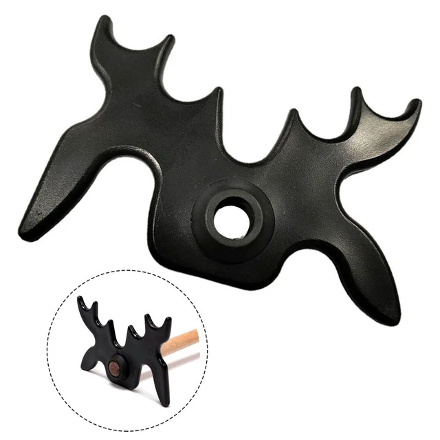 12 Supports Muraux Pour Queue De Billard - Porte-queues En Plastique