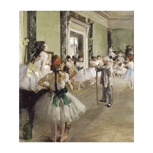 Edgar Degas, The Ballet Class FRIDGE MAGNET, 1874 La Classe de danse