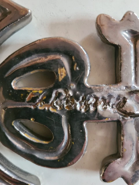 VALLAURIS MARC ROUSSEL Rare Croix De Camargue / Francois Lembo Annee 50 ...