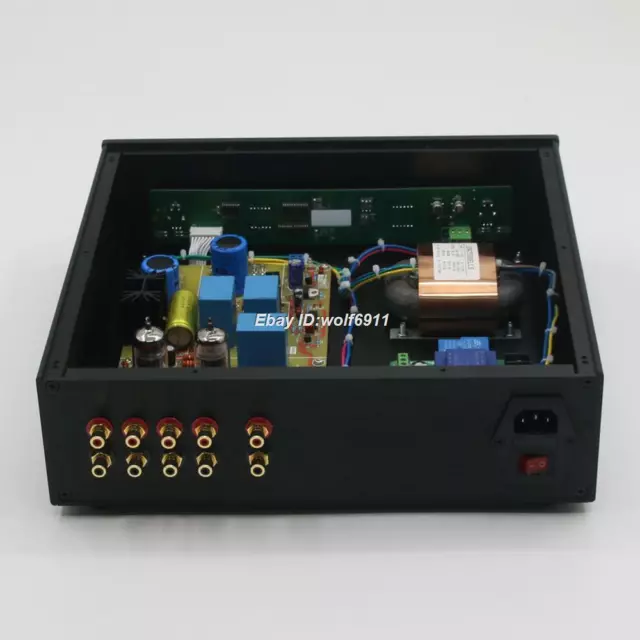 HiFi Remote Control Volume Tube Stereo Preamplifier Base On Conrad-Johnson PV12L 2