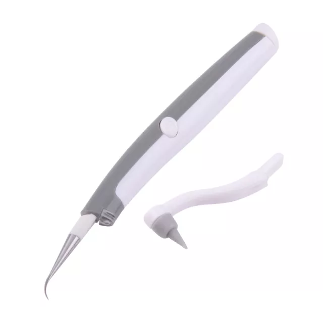 Gentle Electric Teeth Whitening Ultrasonic Dental Tooth Pick w/ LED Light 2