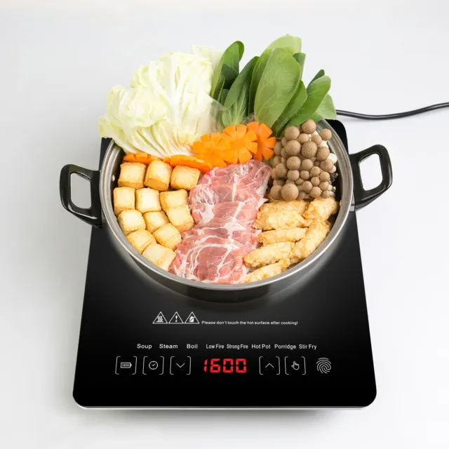 Portable 2200W Electric Induction Hobs Touch Single Cooker Hot Plate Hobs Stove