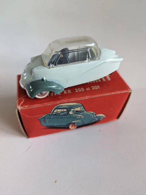 QUIRALU - MESSERSCHMITT KR 200 DE 1955 - AUTO SCOOTER - 1/43 - ANCIEN