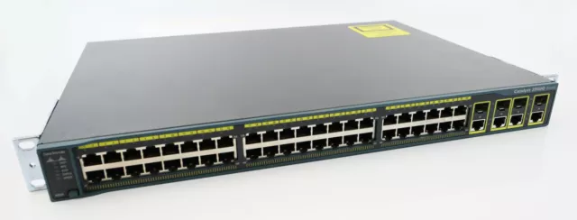 Cisco Catalyst WS-C2960G-48TC-L -44x 1GB RJ-45 port - 4x Combo-Port (RJ-45 +SFP)