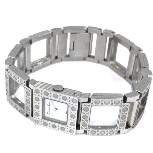 Christian Dior La Parisienne White Dial Womens Quartz Watch From JPN 002 5876242 5