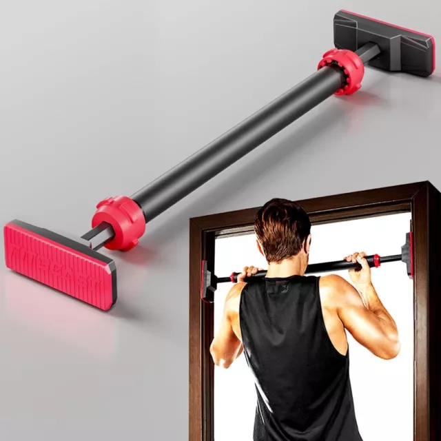 FitBeast Pull Up Bar for Doorway, Strength Training Pullup Bar with No Screws