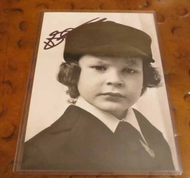 Harvey Stephens as Damien Thorn in 1976 The Omen signed autographed photo