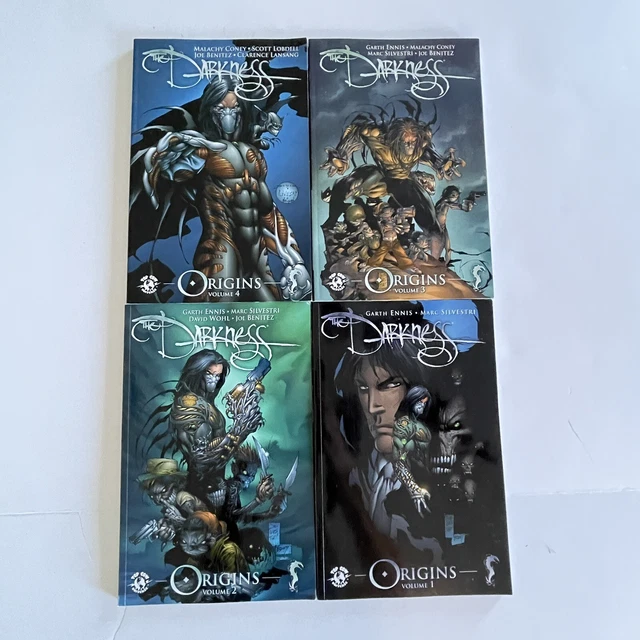 DARKNESS ORIGINS Volume 1, 2, 3, 4 Book SET TOP COW TPB Comic Books 2011