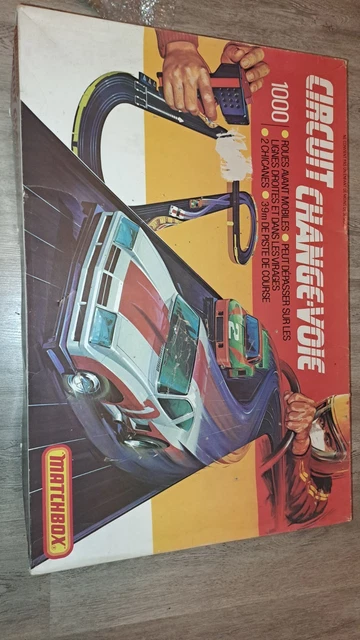 Voiture Circuit Matchbox Powertrack Triumph TR7 - Occasion - Jouet Vintage