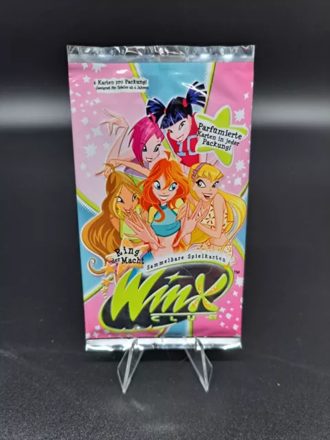 Winx Club Sammelkarten Booster Ring der Macht 6 Karten Neu&Ovp Sealed Sammlung