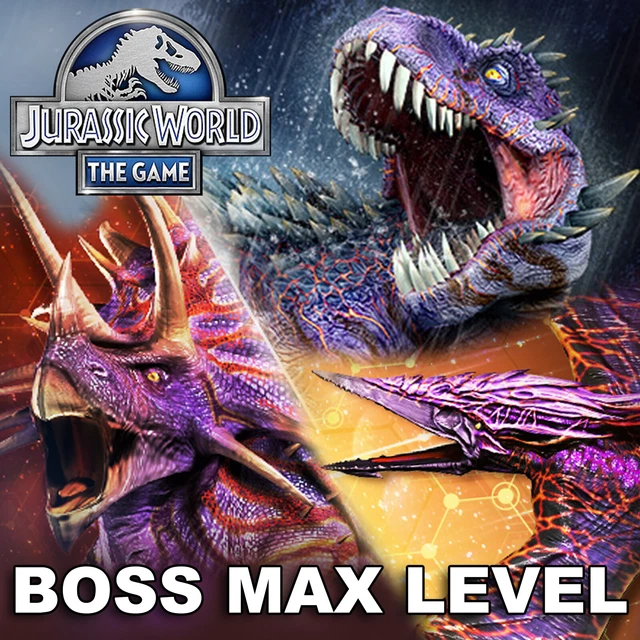 Jurassic World The Game Max level BOSS OMEGA 09 JUGGERNAUT 32 IOS Android