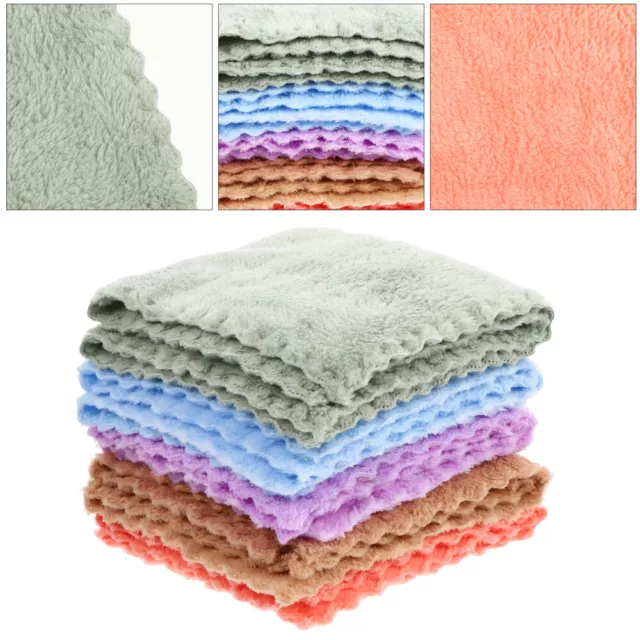 10 Pcs Baby Face Towel Washcloths Towels Toddler Bath
