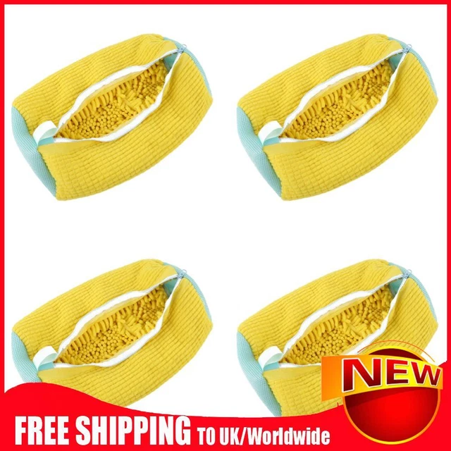 Shoe Laundry Net Anti-Deformation Removes Dirt with Zipper for Washing Machine