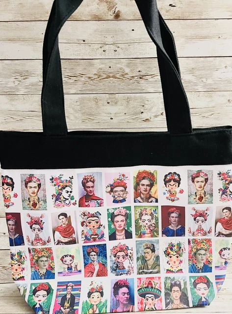 Frida Kahlo Artist Tote Bag 12x14 Inches