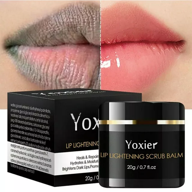 Lip Lightening Lips Scrub Balm Dark Nicolips Brightening Cream Pink Remove ▲R 2