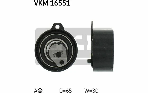 SKF Galet tendeur pour RENAULT KANGOO MEGANE SCÉNIC VKM 16551 - Mister Auto