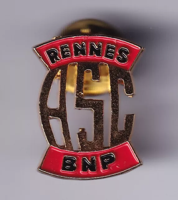 Rare Pins Pin's .. Banque Bank Bnp Paribas Bretagne Asc Rennes 35  ~Fr