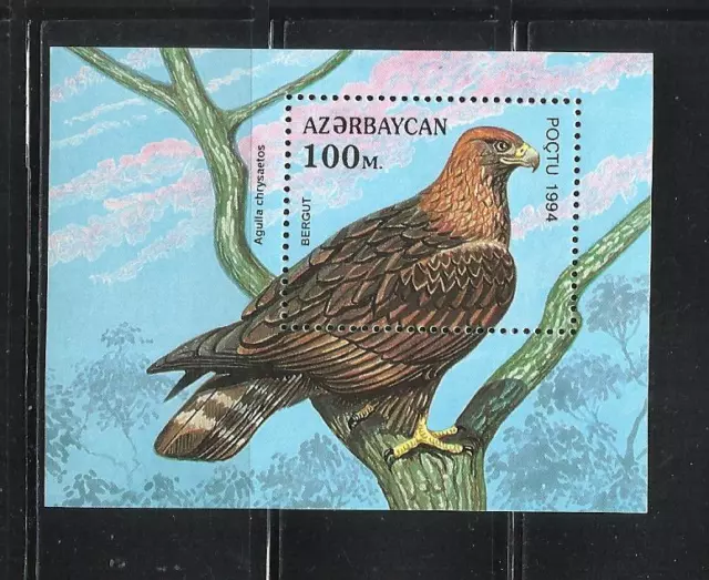 AZERBAIYAN. Año: 1994. Tema: FAUNA. AVES DE PRESA.